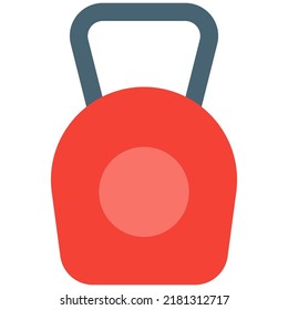 Kettle bell weight exercise for strength core workout