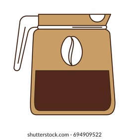 kettle coffee isolated icon
