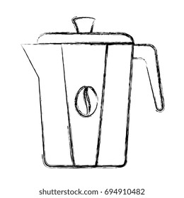 kettle coffee isolated icon