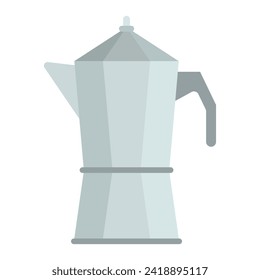 Kettle with coffee line icon. Tea, morning, grain, aroma, milk, sugar, cheerfulness, breakfast, cappuccino, caffeine. Vector icon for business and advertising