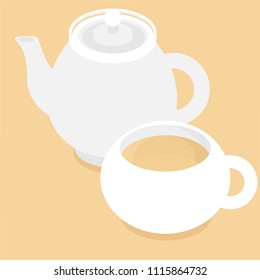 Kettle with cup