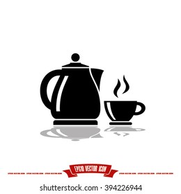 kettle cup icon