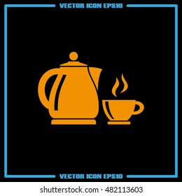kettle cup icon