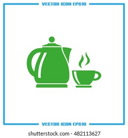 kettle cup icon