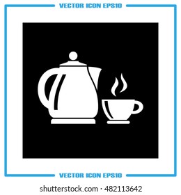 kettle cup icon