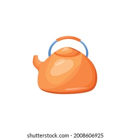 A kettle for an electric stove.