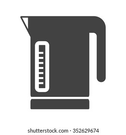 Kettle, electric, tea icon vector image.Can also be used for food iconset. Suitable for mobile apps, web apps and print media.