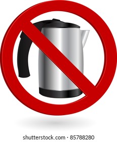 kettle forbidden sign