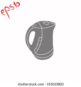 Kettle grey icon.