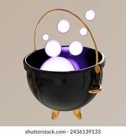 kettle halloween zombie 3d vector