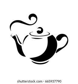 kettle hot silhouette