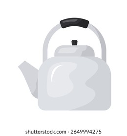 Kettle icon. coffee pot, coffee, pot, carafe, brew, hot, drink, glass, caffeine. Vector Icon Illustration