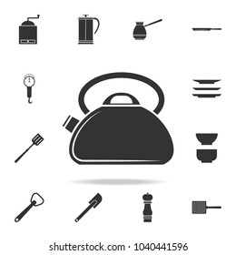 kettle icon. Detailed set icons of Media element icon. Premium quality graphic design. One of the collection icons for websites, web design, mobile app on white background