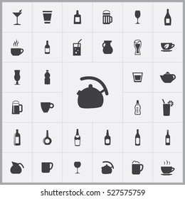 kettle icon. drinks icons universal set for web and mobile