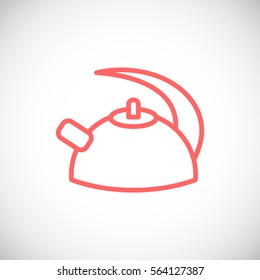 Kettle Icon Flat.