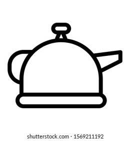 kettle icon glyph vector design 