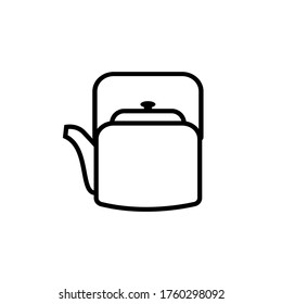Kettle Icon. Home Appliance - Vector Illustration for Design and Websites, Presentation or Application.