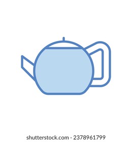 Kettle icon isolate white background vector stock illustration