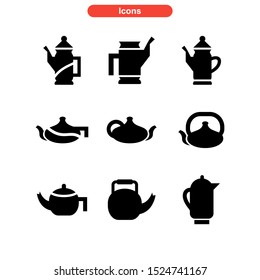 kettle icon isolated sign symbol vector illustration - Collection of high quality black style vector icons
