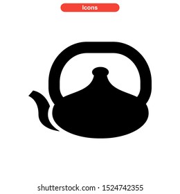 kettle icon isolated sign symbol vector illustration - high quality black style vector icons
