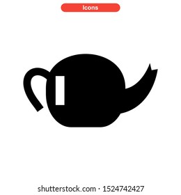 kettle icon isolated sign symbol vector illustration - high quality black style vector icons
