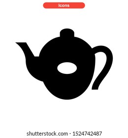 kettle icon isolated sign symbol vector illustration - high quality black style vector icons
