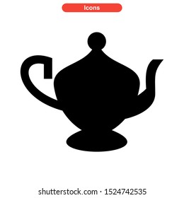 kettle icon isolated sign symbol vector illustration - high quality black style vector icons
