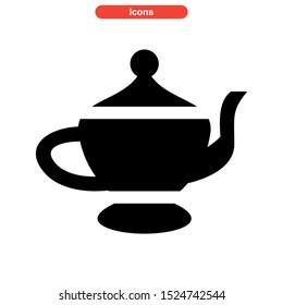 kettle icon isolated sign symbol vector illustration - high quality black style vector icons
