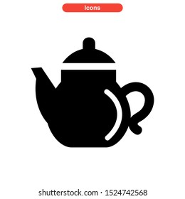 kettle icon isolated sign symbol vector illustration - high quality black style vector icons
