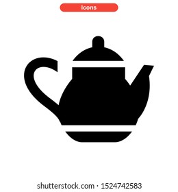 kettle icon isolated sign symbol vector illustration - high quality black style vector icons

