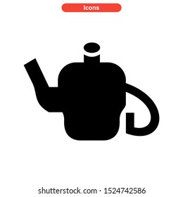 kettle icon isolated sign symbol vector illustration - high quality black style vector icons
