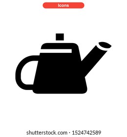 kettle icon isolated sign symbol vector illustration - high quality black style vector icons
