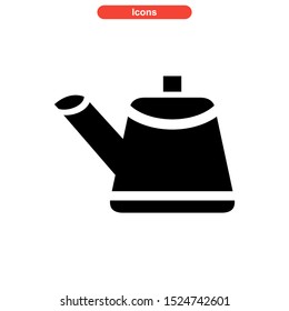 kettle icon isolated sign symbol vector illustration - high quality black style vector icons
