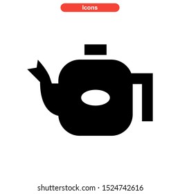 kettle icon isolated sign symbol vector illustration - high quality black style vector icons
