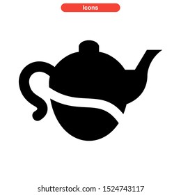 kettle icon isolated sign symbol vector illustration - high quality black style vector icons
