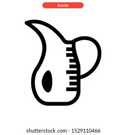 kettle icon isolated sign symbol vector illustration - high quality black style vector icons
