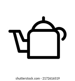 kettle icon or logo isolated sign symbol vector illustration - high quality black style vector icons
