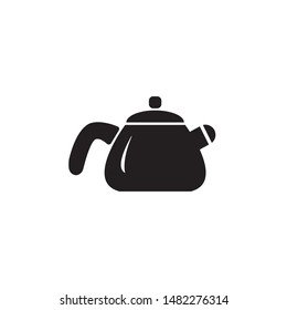 Kettle icon, on white background, vector illustration
