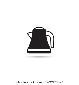 kettle icon on white background