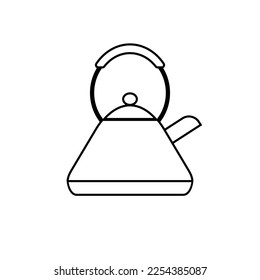 Kettle icon on white background.