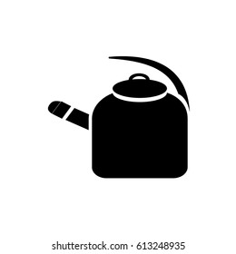 kettle icon on the white background