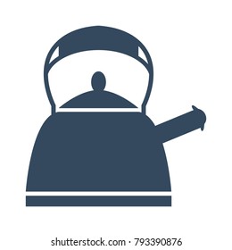 Kettle icon on white background. Vector illustration