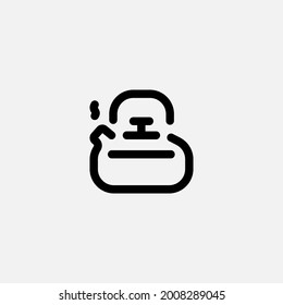 Kettle icon sign vector,Symbol, logo illustration for web and mobile