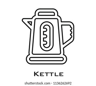 Kettle icon signs
