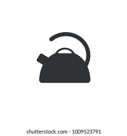 Kettle icon silhouette vector illustration 