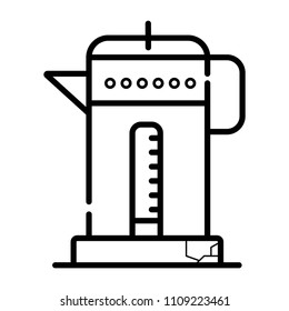 Kettle icon vector