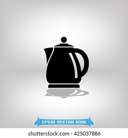 kettle icon vector