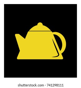 kettle icon vector