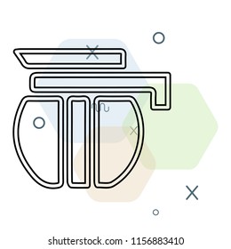 Kettle icon vector can be used as png, Kettle