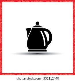 kettle icon vector illustration eps10.